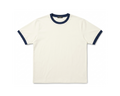 Ringer T-shirt Off White / Navy